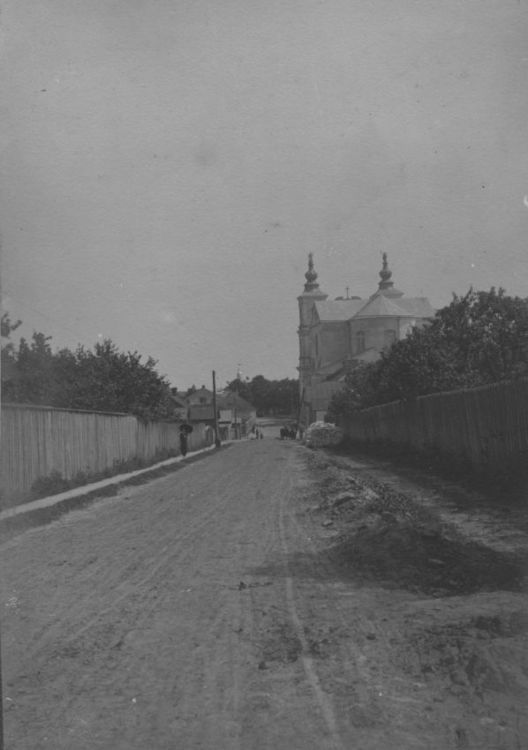 [MK/H/1695/003] Ulica Piłsudskiego w Krasnymstawie 1914-1915 r.