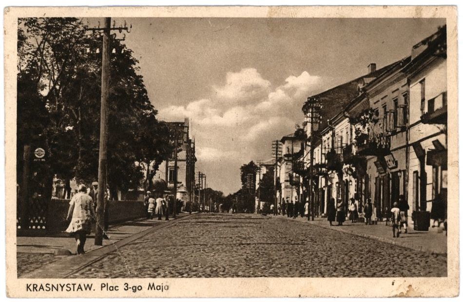 [MK/H/1333] Krasnystaw. Plac 3-go Maja. 1937 r.