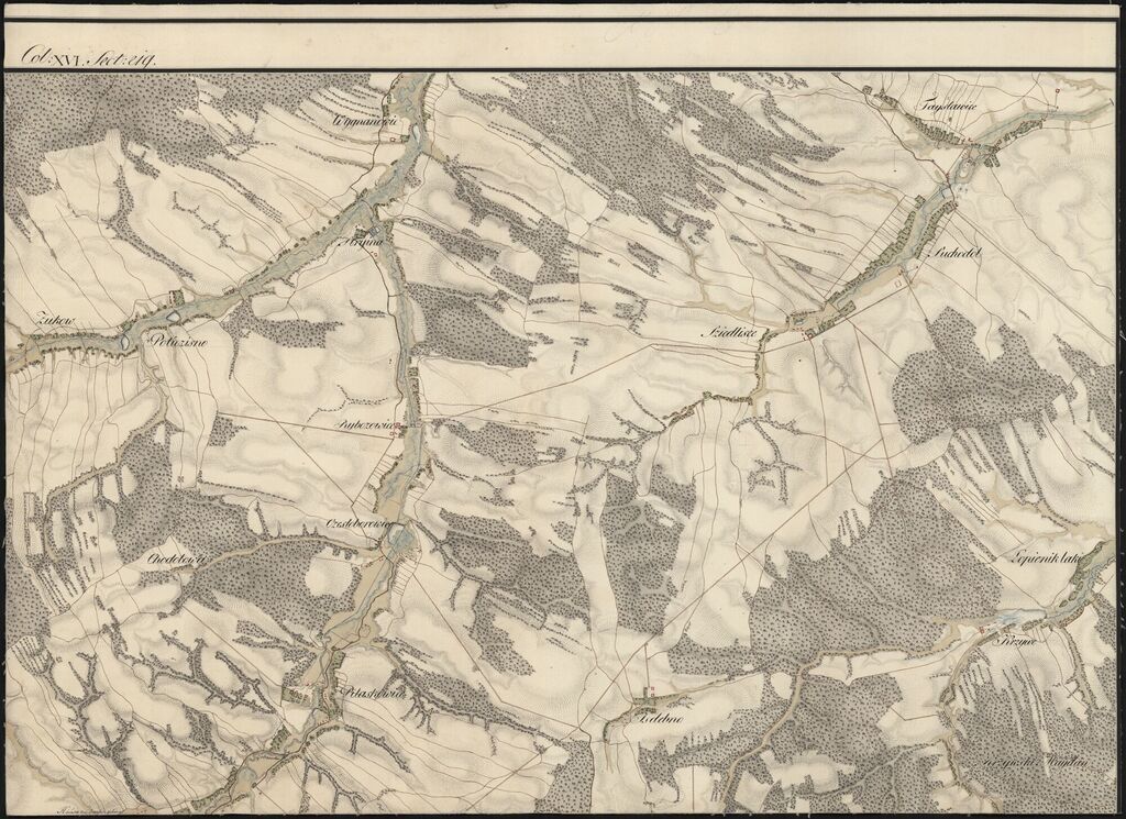 Mapy topograficzne Krasnegostawu i okolic z lat 1801-1804