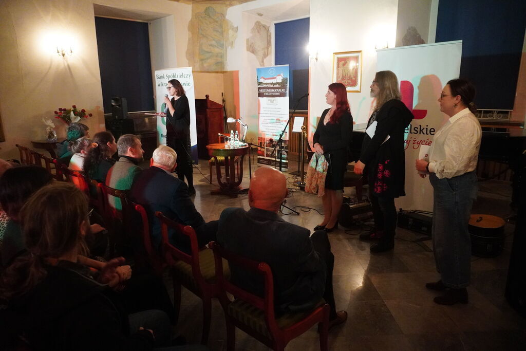 Wieczór słowa i dźwięku w Muzeum Regionalnym w Krasnymstawie