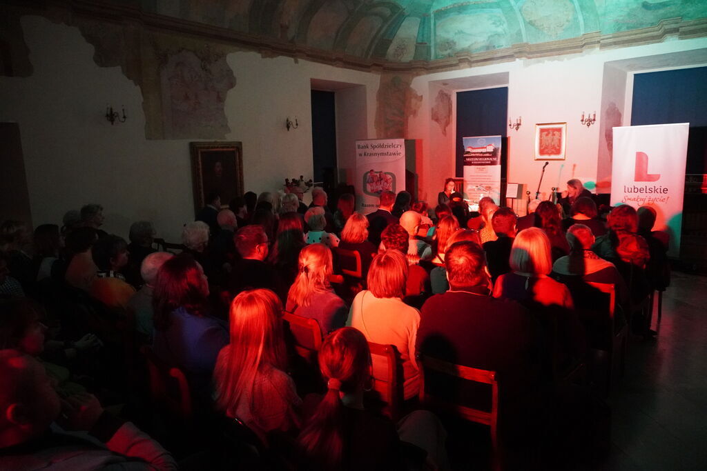 Wieczór słowa i dźwięku w Muzeum Regionalnym w Krasnymstawie