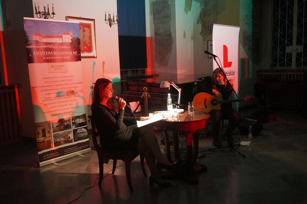 Wieczór słowa i dźwięku w Muzeum Regionalnym w Krasnymstawie