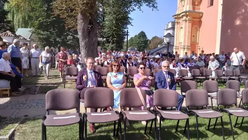 Gmina Niedźwiada na Dożynkach Powiatu Lubartowskiego w Ostrowie Lubelskim