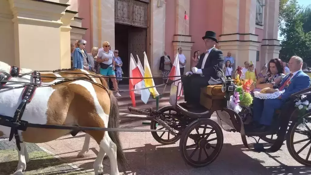 Gmina Niedźwiada na Dożynkach Powiatu Lubartowskiego w Ostrowie Lubelskim