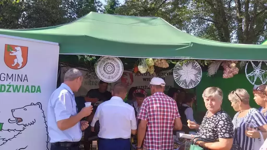 Gmina Niedźwiada na Dożynkach Powiatu Lubartowskiego w Ostrowie Lubelskim