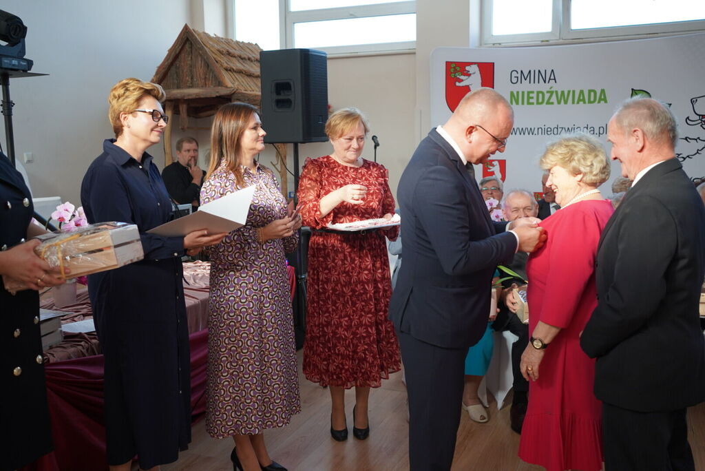 Jubileusz pożycia małżeńskiego - Gmina Niedźwiada