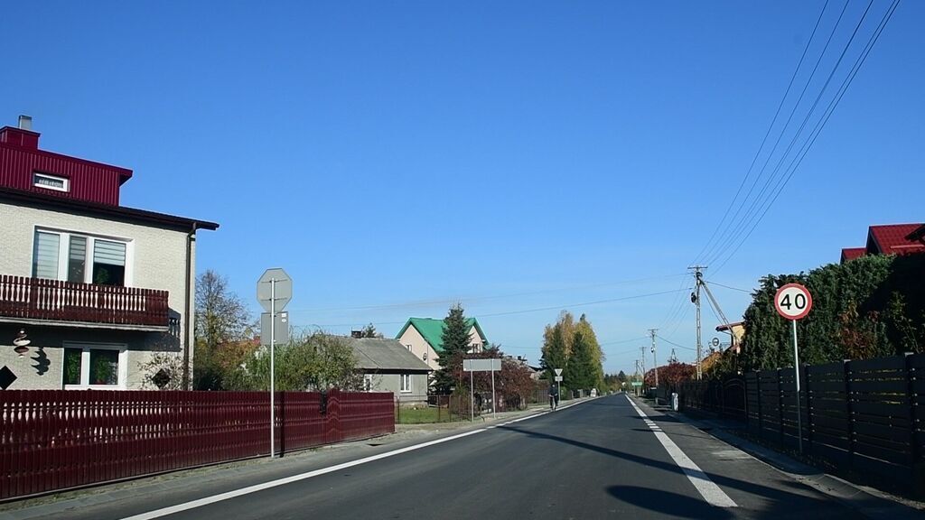 Zakończenie prac związanych z realizacją zadania polegającego na „Przebudowie drogi gminnej nr 103505L w miejscowości Brzeźnica Leśna w gminie Niedźwiada