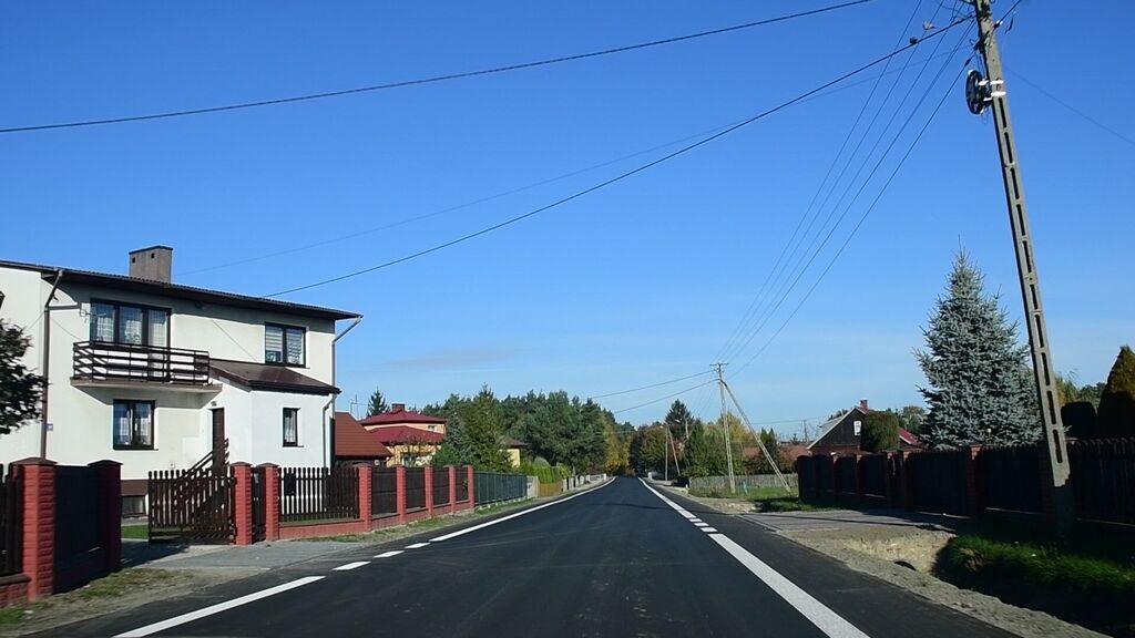 Zakończenie prac związanych z realizacją zadania polegającego na „Przebudowie drogi gminnej nr 103505L w miejscowości Brzeźnica Leśna w gminie Niedźwiada