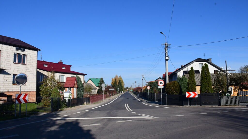 Zakończenie prac związanych z realizacją zadania polegającego na „Przebudowie drogi gminnej nr 103505L w miejscowości Brzeźnica Leśna w gminie Niedźwiada