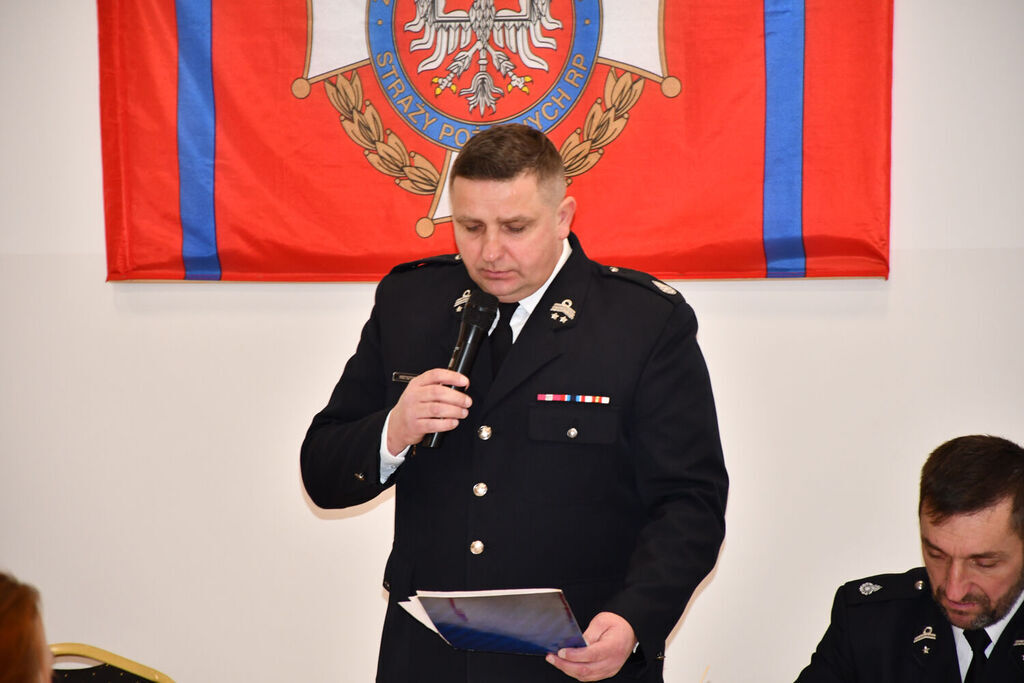 Posiedzenie Zarządu Oddziału Gminnego ZOSP RP w Niedźwiadzie