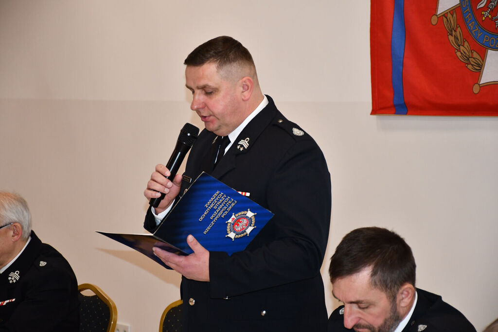 Posiedzenie Zarządu Oddziału Gminnego ZOSP RP w Niedźwiadzie