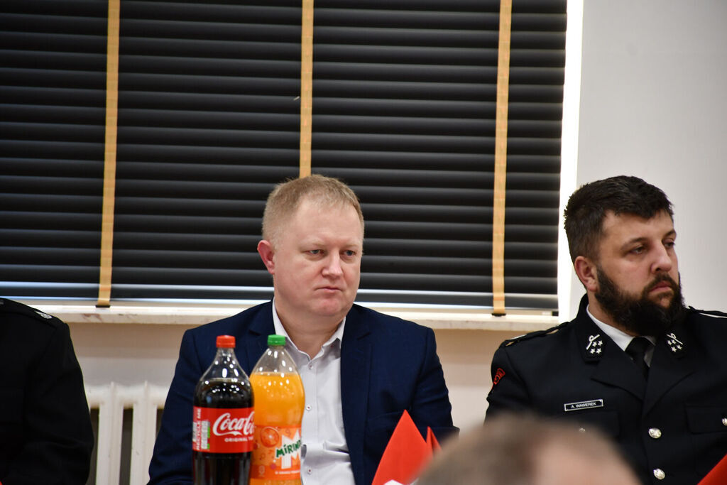 Posiedzenie Zarządu Oddziału Gminnego ZOSP RP w Niedźwiadzie