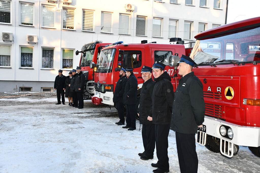Posiedzenie Zarządu Oddziału Gminnego ZOSP RP w Niedźwiadzie