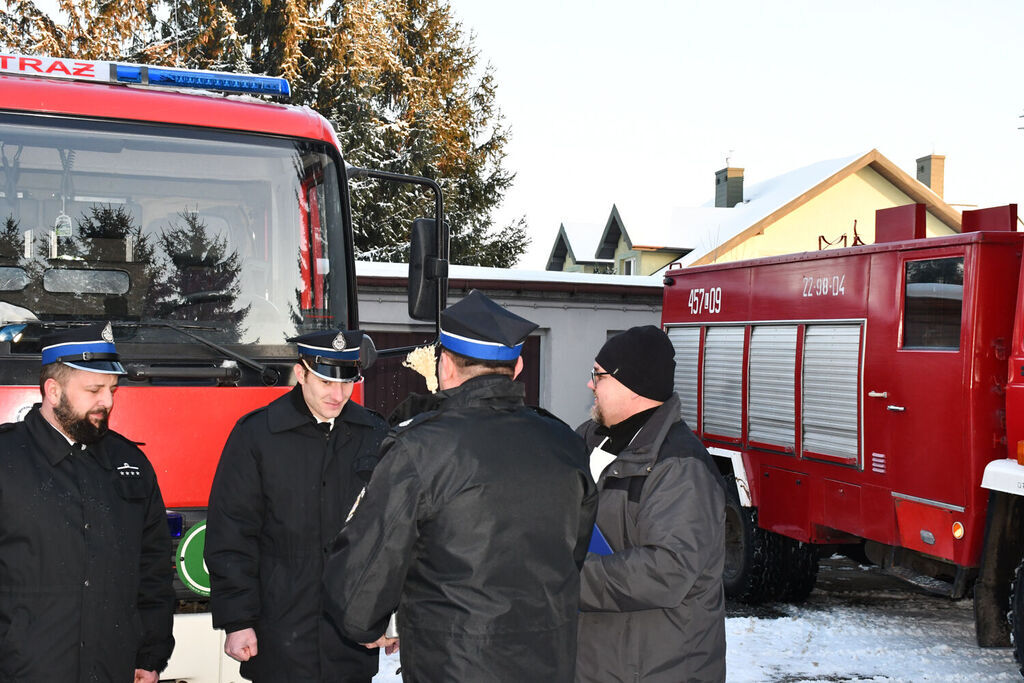 Posiedzenie Zarządu Oddziału Gminnego ZOSP RP w Niedźwiadzie