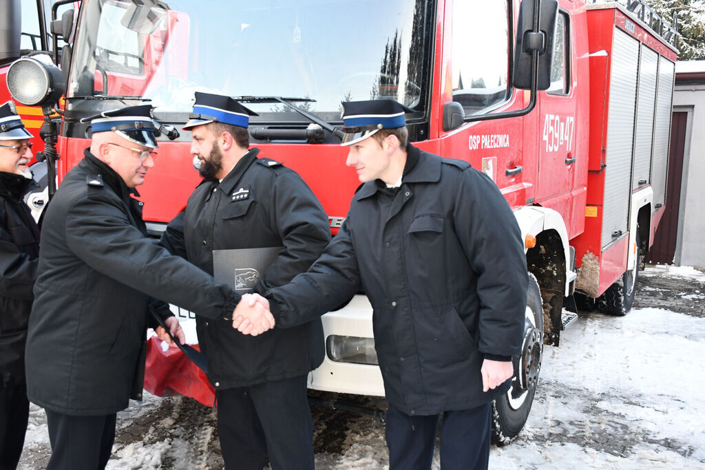 Posiedzenie Zarządu Oddziału Gminnego ZOSP RP w Niedźwiadzie
