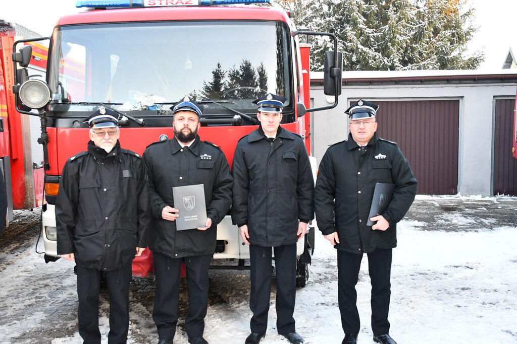 Posiedzenie Zarządu Oddziału Gminnego ZOSP RP w Niedźwiadzie