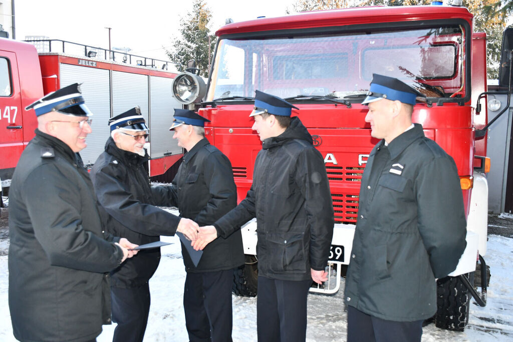 Posiedzenie Zarządu Oddziału Gminnego ZOSP RP w Niedźwiadzie