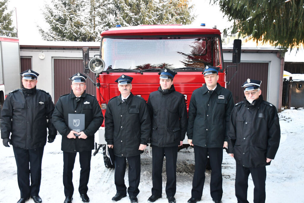 Posiedzenie Zarządu Oddziału Gminnego ZOSP RP w Niedźwiadzie
