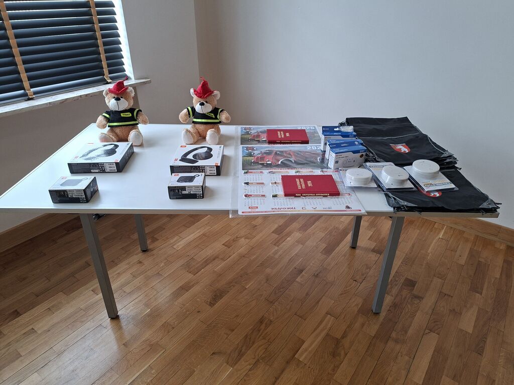 Eliminacje gminne 45 edycji Ogólnopolskiego Turnieju Wiedzy Pożarniczej pod hasłem „Młodzież Zapobiega Pożarom“ .