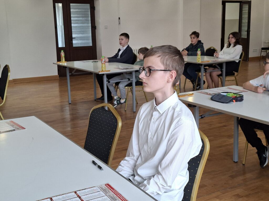 Eliminacje gminne 45 edycji Ogólnopolskiego Turnieju Wiedzy Pożarniczej pod hasłem „Młodzież Zapobiega Pożarom“ .