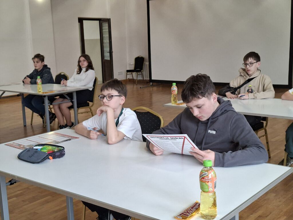 Eliminacje gminne 45 edycji Ogólnopolskiego Turnieju Wiedzy Pożarniczej pod hasłem „Młodzież Zapobiega Pożarom“ .