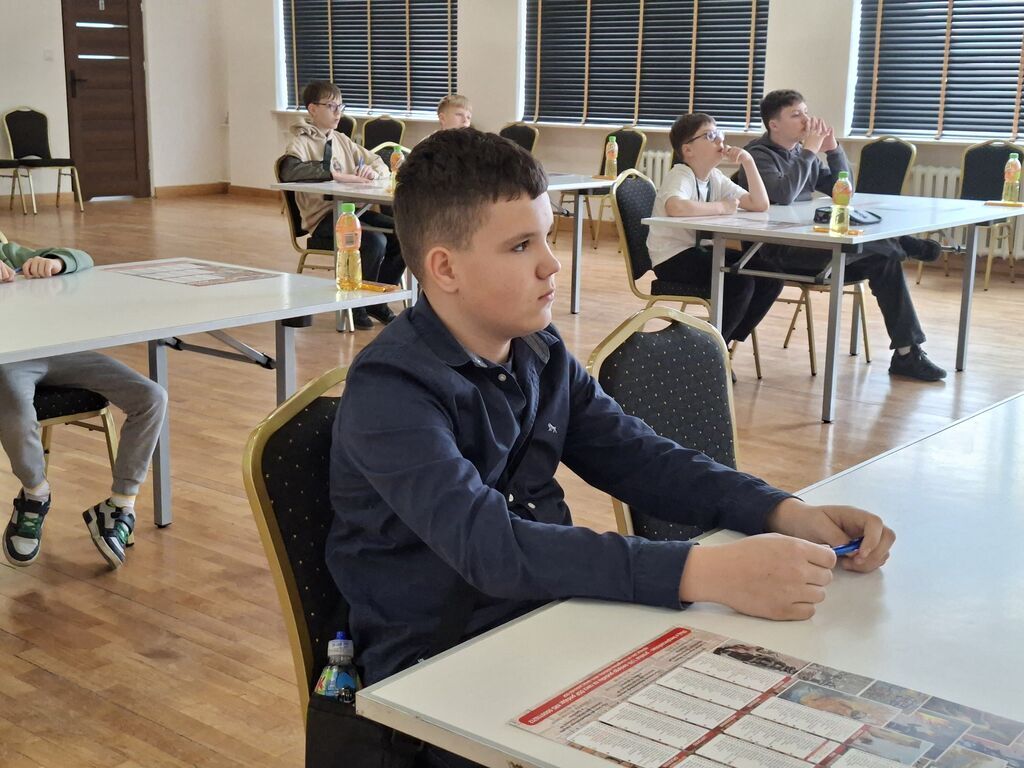 Eliminacje gminne 45 edycji Ogólnopolskiego Turnieju Wiedzy Pożarniczej pod hasłem „Młodzież Zapobiega Pożarom“ .