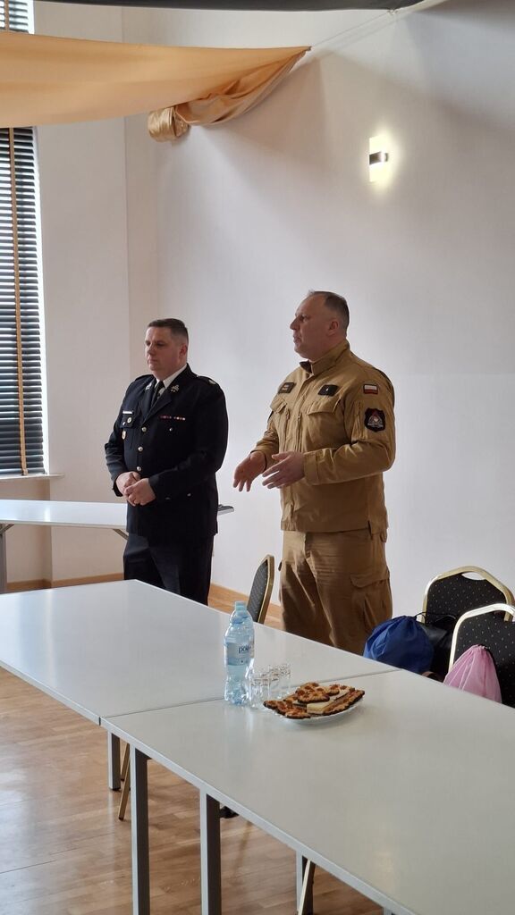 Eliminacje gminne 45 edycji Ogólnopolskiego Turnieju Wiedzy Pożarniczej pod hasłem „Młodzież Zapobiega Pożarom“ .