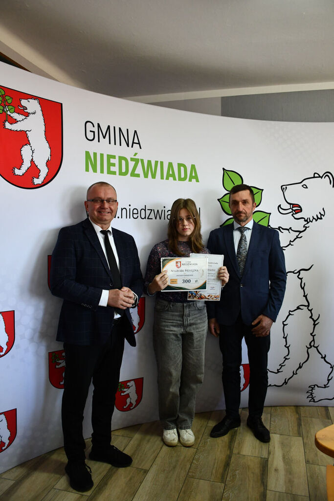 Uroczyste wręczenie nagród sportowcom z terenu Gminy Niedźwiada