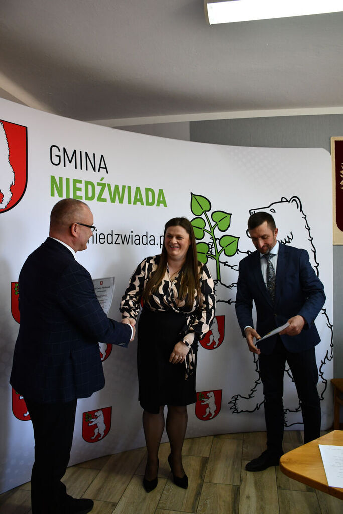 Uroczyste wręczenie nagród sportowcom z terenu Gminy Niedźwiada