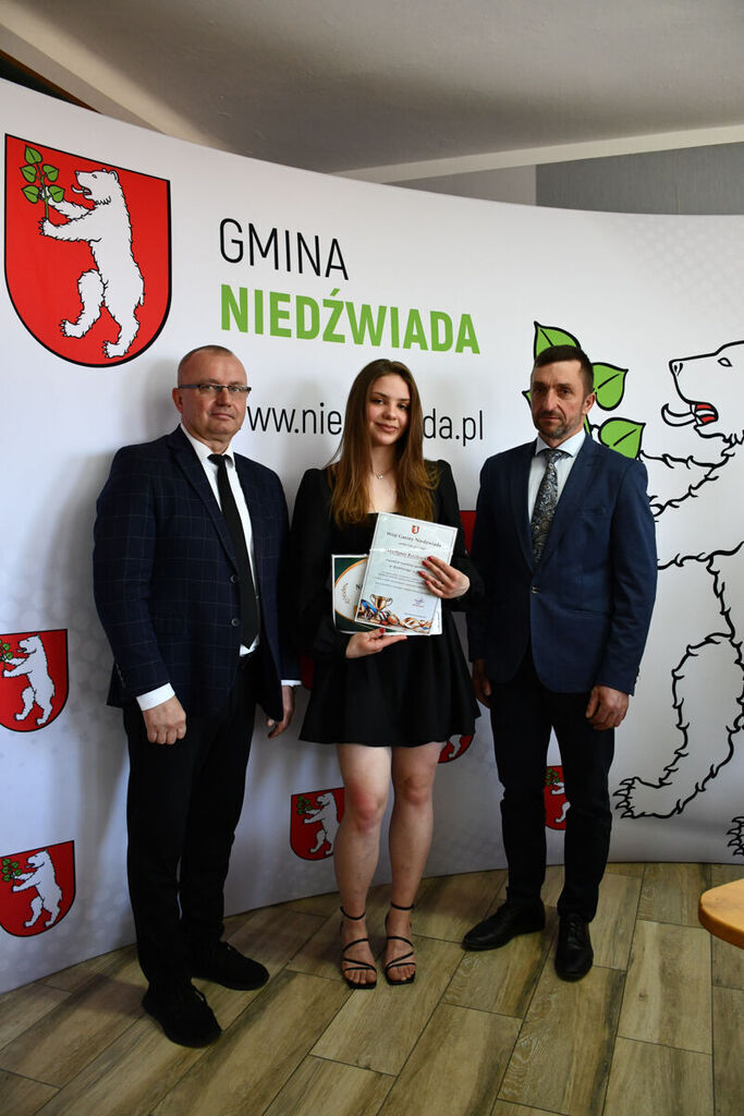 Uroczyste wręczenie nagród sportowcom z terenu Gminy Niedźwiada