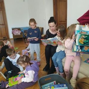 Przedszkolaki w bibliotece - Przedszkole nr 8