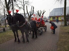 Wizyta Mikołaja w Pajęcznie