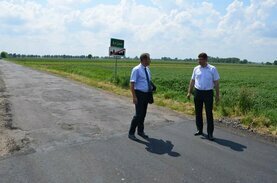Zakończenie przebudowy drogi powiatowej w Ładzinie