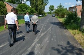 Zakończenie przebudowy drogi powiatowej w Ładzinie