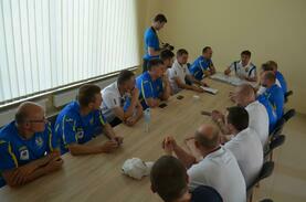Pajęczański Dom Sportu otwarty, Ukraina pokonana