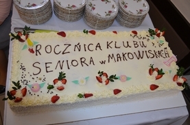 I rocznica Klubu Seniora W Makowiskach
