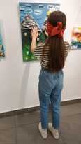 Otwarcie wystawy „Palcami też można widzieć barwy”