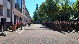 Przysięga wojskowa 9 Łódzkiej Brygady Obrony Terytorialnej – relacja