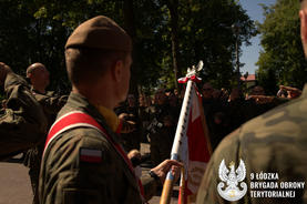 Przysięga wojskowa 9 Łódzkiej Brygady Obrony Terytorialnej – relacja