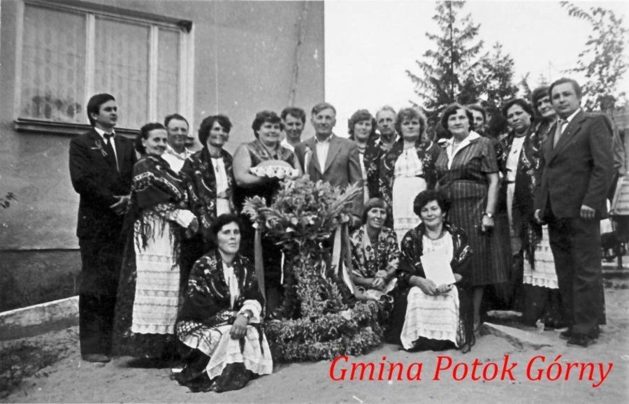 Gmina Potok Górny na starej fotografii