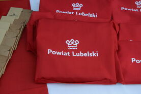 Koszulki z logo Powiatu Lubelskiego