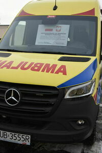 Bychawski szpital otrzymał nowoczesny ambulans