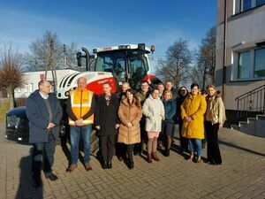 Na stan Zarządu Dróg Powiatowych w Lublinie z siedzibą w Bełżycach trafiły nowe maszyny