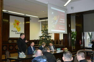 Spotkanie z przedstawicielami OSP z Powiatu Lubelskiego w ramach programu