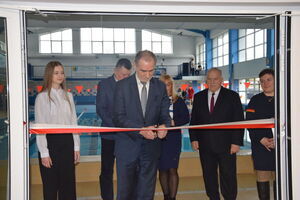 Generalny remont krytej pływalni w Bychawie- oficjalne otwarcie