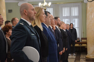 Ceremonia wręczenia odznaczeń państwowych i resortowych