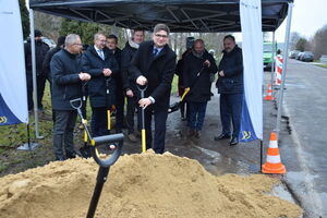 Rozpoczęcie inwestycji - Przebudowa drogi powiatowej nr 2427L od km 7+375 do km 11+352 w miejscowości Czółna – Tomaszówka - Niedrzwica Duża