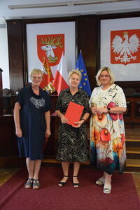 Wręczenie Aktów Powołania Członkom Powiatowej Rady Rynku Pracy – osobom nieobecnym na pierwszym posiedzeniu.