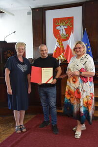 Wręczenie Aktów Powołania Członkom Powiatowej Rady Rynku Pracy – osobom nieobecnym na pierwszym posiedzeniu.