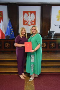 Wręczenie Aktów Powołania Członkom Powiatowej Rady Rynku Pracy – osobom nieobecnym na pierwszym posiedzeniu.